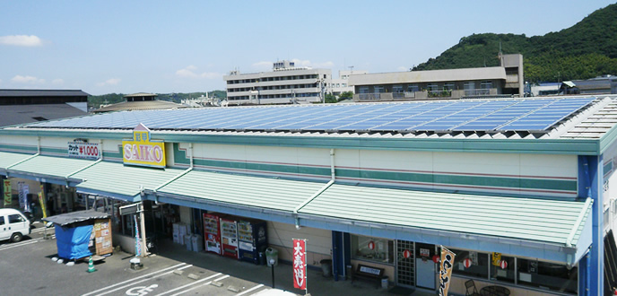施工事例の写真 甲佐ショッピングパーク S様